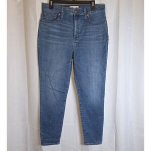 Madewell Curvy High Rise Skinny Crop Jeans Womens Size 32